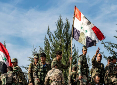 Əsəd rejiminin 2100 əsgəri İraqa qaçdı