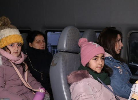 Şuşa şəhərinə növbəti köç karvanı yola salındı