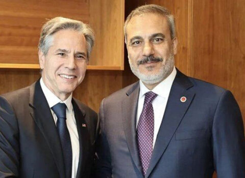 Hakan Fidan Blinkenlə Cənubi Qafqazdakı məsələləri müzakirə etdi