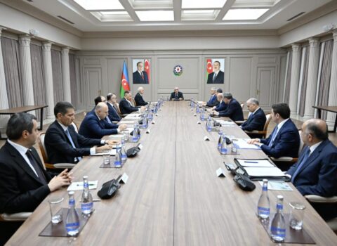 Qəza ilə bağlı yaradılmış Dövlət Komissiyasının növbəti iclası keçirildi – FOTO