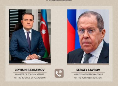 Lavrov Ceyhun Bayramova zəng etdi