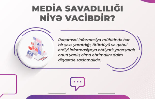 “Kontent və məzmunların yaradılmasında internet resurslarından effektiv istifadə edilməlidir”