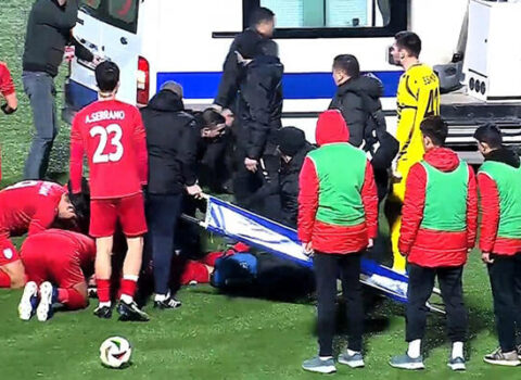 “Turan Tovuz” – “Sabah” matçında bədbəxt hadisə