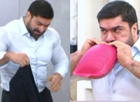 Xanəndə “qrelka”nı birnəfəsə partlatdı