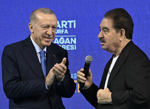 Ərdoğan Tatlısəslə duet oxudu – VİDEO