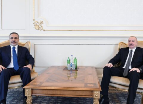 Prezident Hakan Fidanı qəbul etdi
