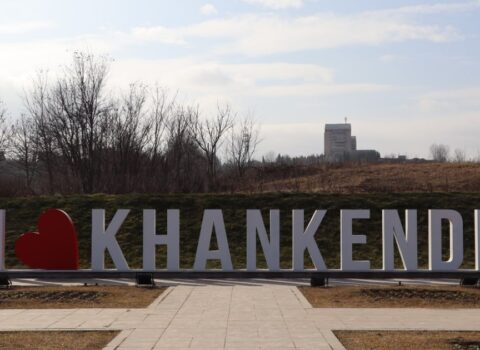 Xankəndinin mərkəzindən yeni – Fotolar
