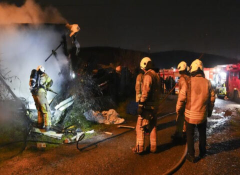 Türkiyədə fabrikdə yanğın oldu – FOTO