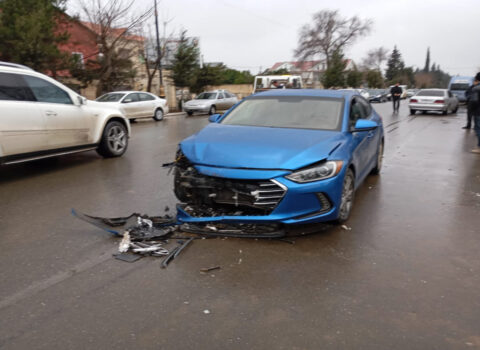 Cəlilabadda yol-nəqliyyat hadisəsi baş verib – FOTO