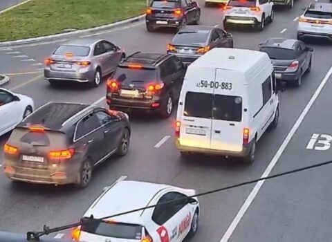 Bakının bir sıra yollarında tıxac müşahidə olunur