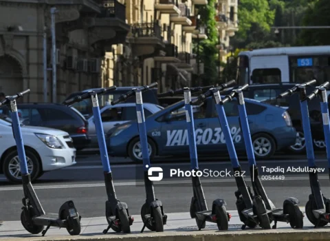 Kiçik elektrik nəqliyyat vasitələrinin parklanma yerləri müəyyənləşdi