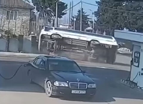 24 nəfərin yaralandığı qəza belə baş veribmiş – VİDEO