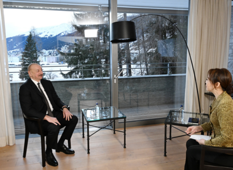 Prezident İlham Əliyev Çinin CGTN telekanalına müsahibə verdi