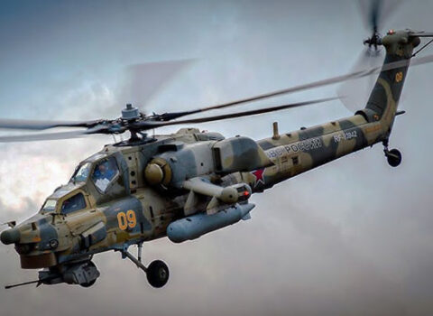 Rusiyanın hərbi helikopteri qəzaya uğradı – Ölənlər var