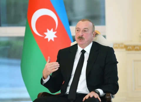 Prezident telekanallara müsahibəsində Qərbi Azərbaycan məsələsindən danışıb