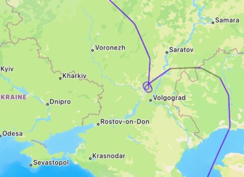 Moskvadan İrəvana uçan təyyarə Mahaçqalada məcburi eniş etdi