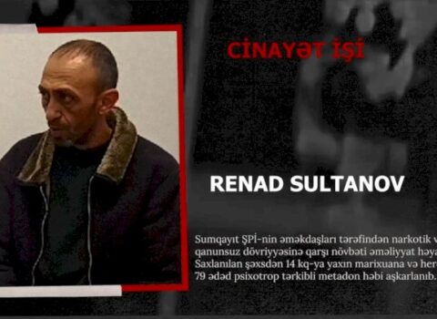 Sumqayıtda polisin narkotik əməliyyatı – VİDEO