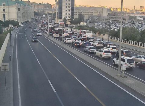 Bakıda bu yollarda tıxac var – SİYAHI