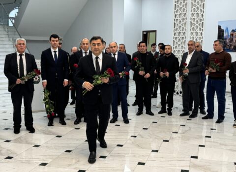 Qazaxıstanda 20 Yanvar faciəsinə dair tədbir keçirildi – FOTOLAR