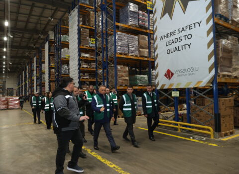 KOBİA nümayəndə heyəti “Veysəloğlu”na məxsus Məhəmmədi Logistika Mərkəzini ziyarət edib – FOTO