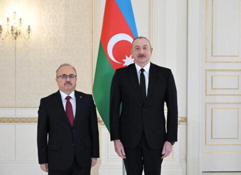 Prezident yeni səfirin etimadnaməsini qəbul etdi