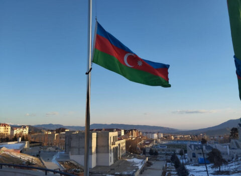 Xankəndi, Xocalı və Ağdərədə bayraqlar yarıya qədər ENDİRİLDİ
