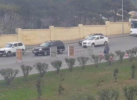 Bu prospektdə təmir işləri ilə əlaqədar məhdudiyyət tətbiq edildi