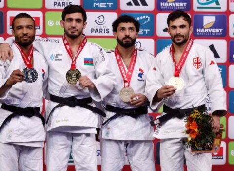 Cüdoçumuz Parisdə qızıl medal qazandı