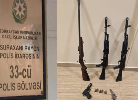 Yeni Günəşlidə odlu silah aşkarlandı