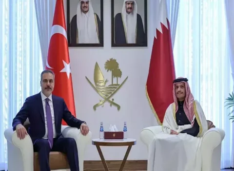 Hakan Fidan Qətərin Baş naziri və xarici işlər naziri ilə görüşüb