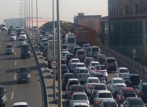 “Koroğlu” stansiyası istiqamətində sıxlıq yarandı