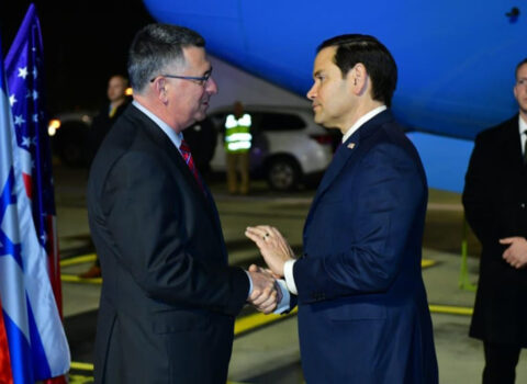 Rubio ilk dəfə İsrailə səfər etdi