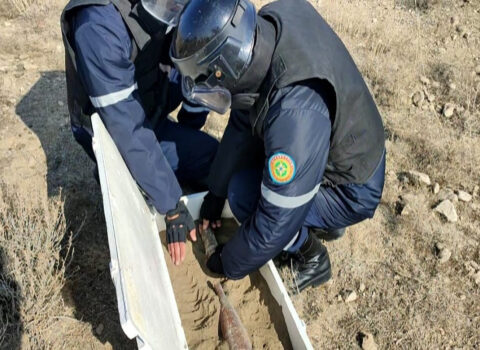 Kəngərlidə hərbi sursatlar tapıldı