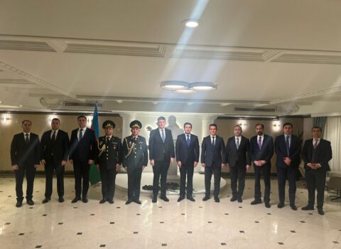 Hikmət Hacıyev Azərbaycanın İrandakı səfirliyini ziyarət etdi – FOTO