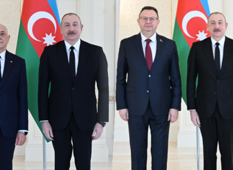 Prezident iki səfirin etimadnaməsini qəbul etdi