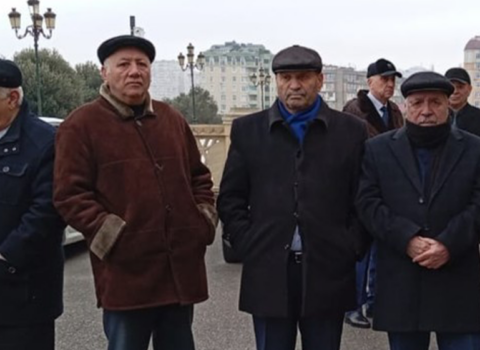 İlyas İsmayılovla vida mərasimi keçirilir – FOTOLAR