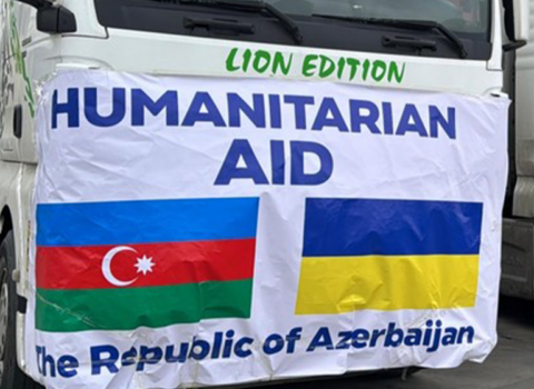 Azərbaycandan Ukraynaya növbəti humanitar yardım yola salındı