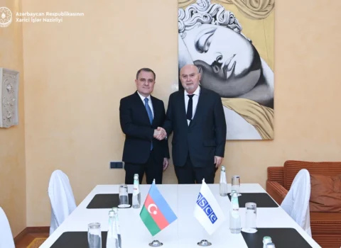 Ceyhun Bayramov ATƏT-in baş katibinə Ermənistanla normallaşma prosesi barədə məlumat verdi