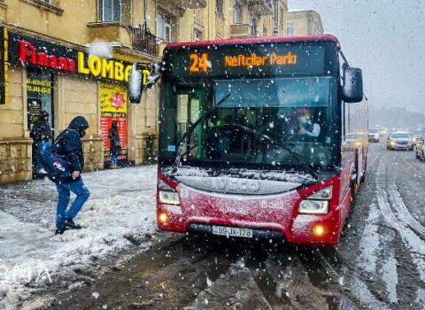 Avtobusların hərəkətində gecikmələr var – AYNA