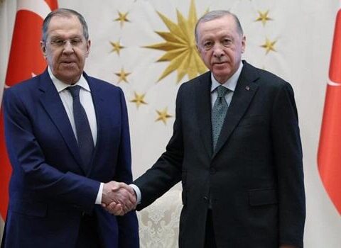 Ərdoğan Lavrovu qəbul etdi