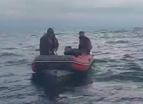 Kürdə batan şəxslərin axtarışları davam edir – VİDEO