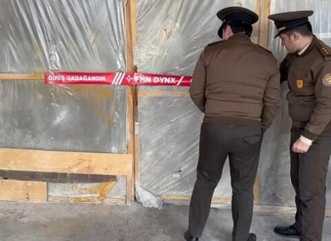Yanğın təhlükəli mağazanın fəaliyyəti dayandırıldı