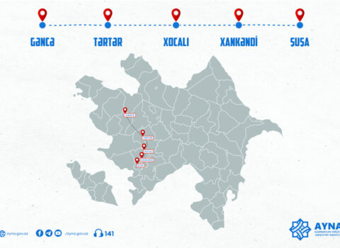 Sabahdan Gəncə-Şuşa avtobus reysi açılır