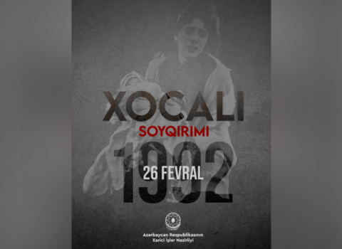 Ceyhun Bayramovdan Xocalı faciəsi ilə bağlı paylaşım