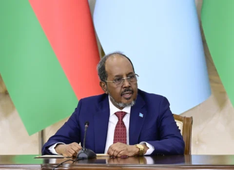 Somali prezidenti Səngəçal neft terminalında