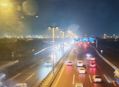 Aeroport yolunda sürət həddi endirildi