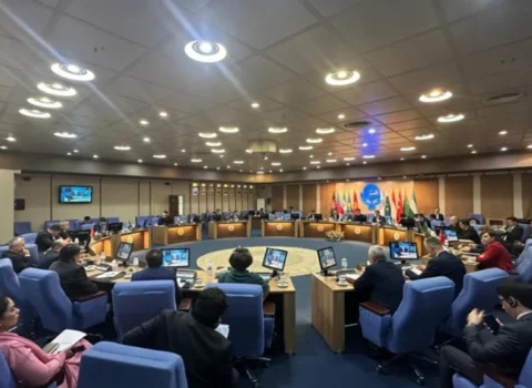 Yalçın Rəfiyev İranda: İƏT iclasında… – FOTO