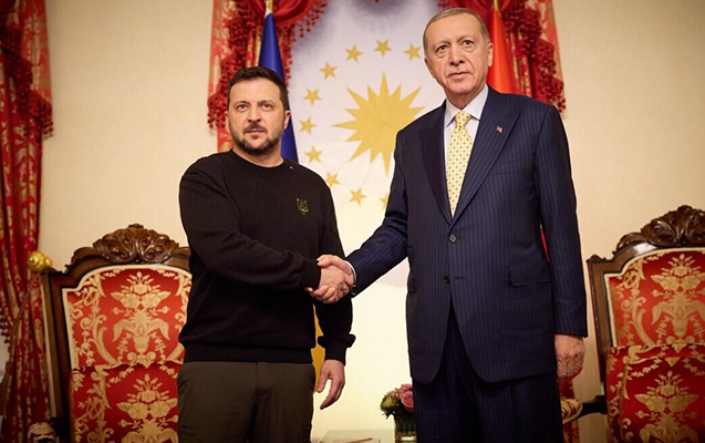 Zelenski sabah Türkiyəyə gedir Zelenski sabah Türkiyəyə gedir