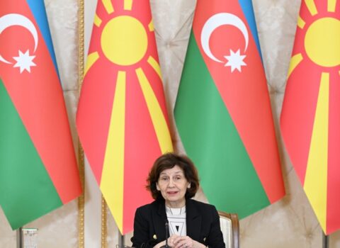 Şimali Makedoniya Prezidenti Azərbaycanla diplomatik pasport sahibləri üçün vizanın ləğvini təklif etdi