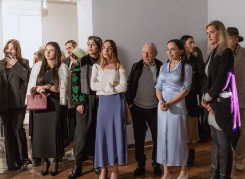 Leyla və Arzu Əliyeva sərgiyə qatıldılar – FOTOLAR
